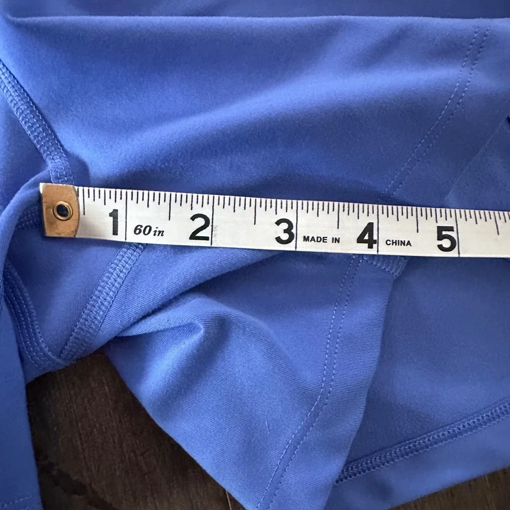 Girlfriend Collective Compressive Pocket Run Short Workout‎ Blue Purple 4XL